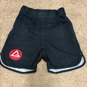 Black Barra Athletic Shorts
